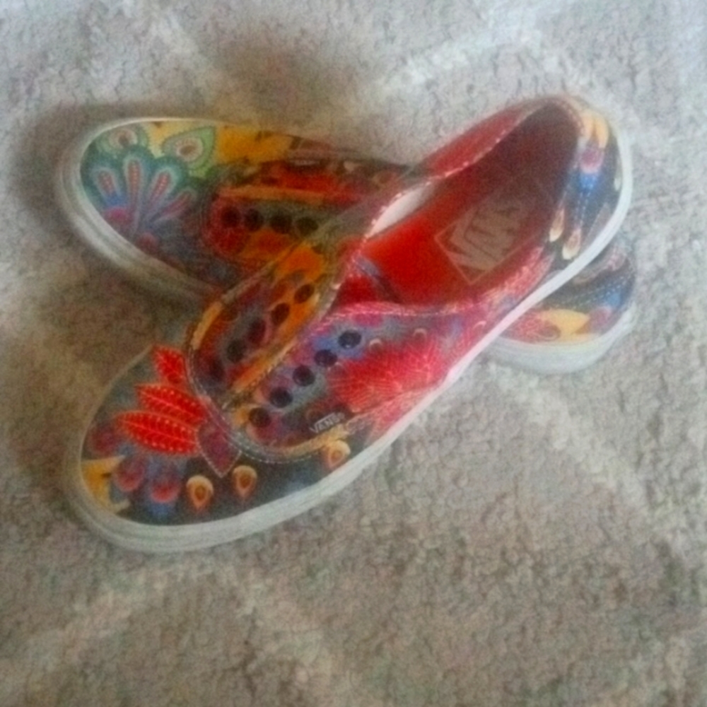 Vans, Women's / Juniors, size 7.5, Canvas Deck Shoe